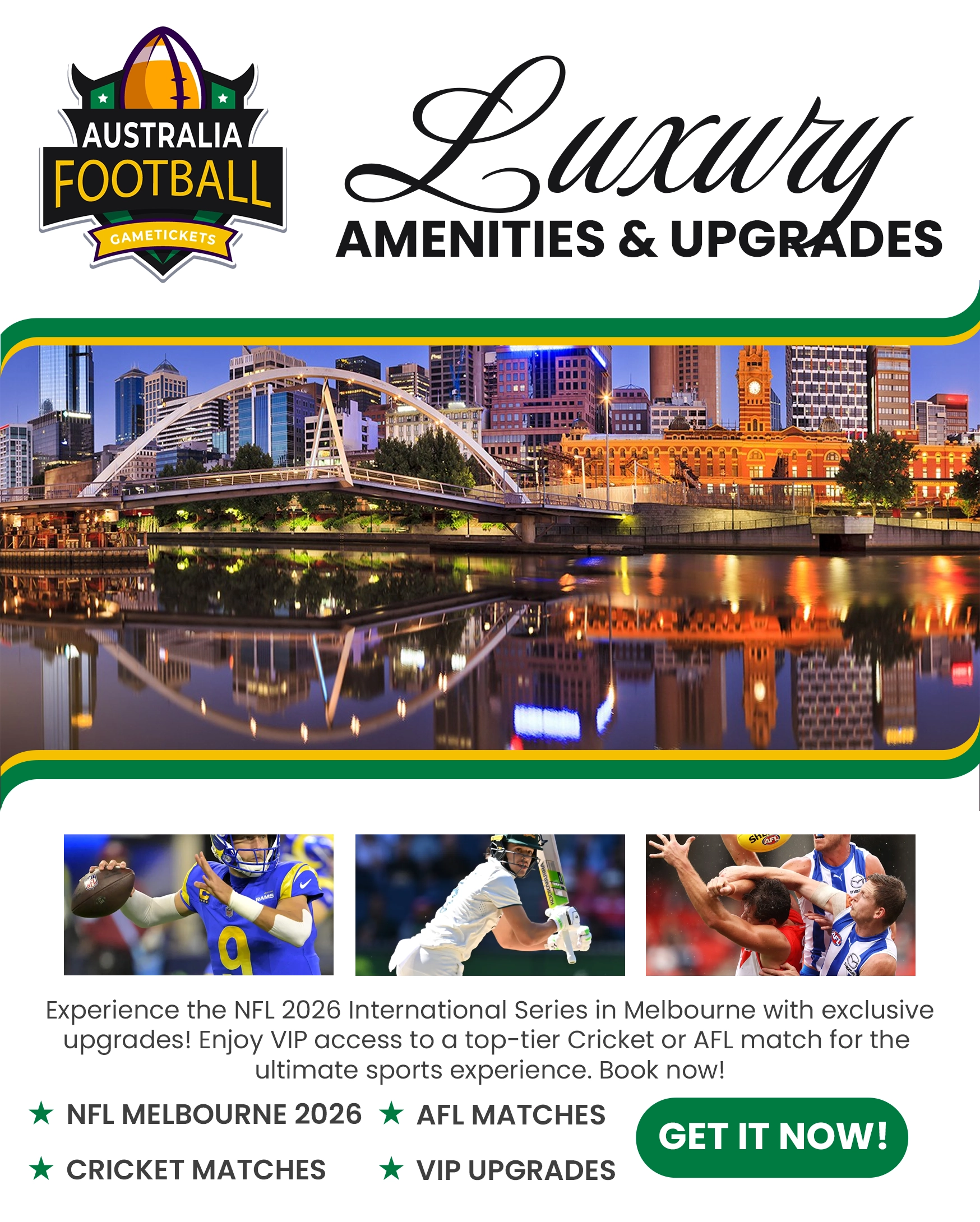 Explore Rio de Janeiro with city tours and NFL International Series 2026 package - BOOK NOW